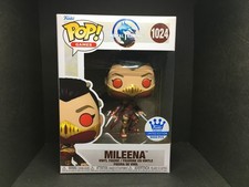 Funko Pop 1024 Mileena Funko Shop Exclusive Mortal Kombat 1 Scorpion Sub-Zero