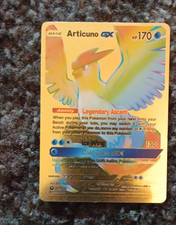 The Pokemon Company Articuno GX 171/168 Celestial Storm Ultra Rare Holo 170 HP