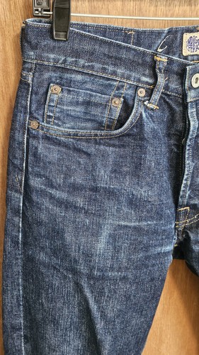 Indigofera Men’s Jeans Selvedge Size 29 X 34 Nash 47-18-00 - Picture 3 of 9