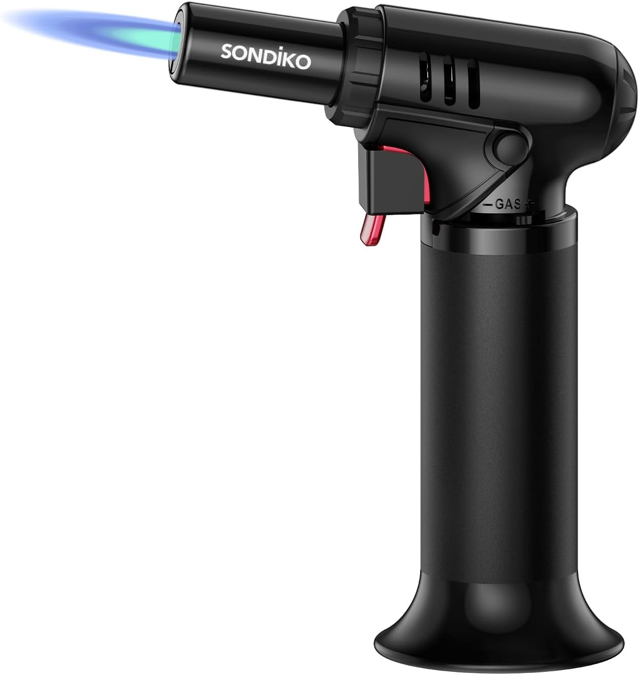 Chalumeau de cuisine S907 rechargeable avec jauge de niveau de gaz intégrée