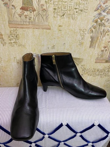 Women ATP Atelier Boots Black Leather 41