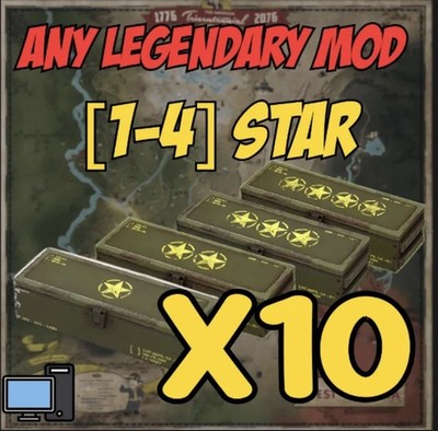 Fallout 76 PC Items! 10 Mods Of Your Choice!