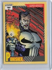 Marvel Punisher #14 1991 Super Heroes Card Frank Castle