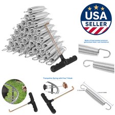 40 Pack 5.5  Heavy Duty Trampoline Springs - Galvanized Steel Replacement Set