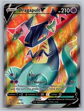 Dragapult V 183/192 Ultra Rare Rebel Clash Pokemon Holo Near Mint on eBay