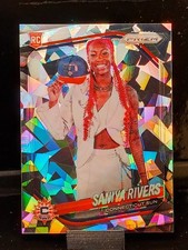 2025 Prizm Silver Ice Variation #150 Saniya Rivers Connecticut Suns Rookie 