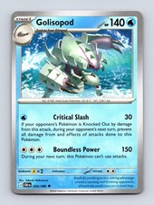 GOLISOPOD 026/086 UNCOMMON CHAOS RISING POKEMON NM