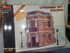 Miniart Lithuanian City Building Building Kit 1/35 #35504