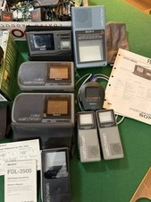 Vintage Sony Electronics Lot Watchman Devices, Schematics and Parts! WOW