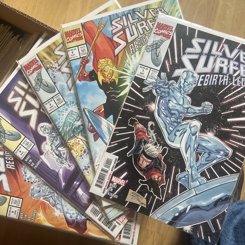 Silver Surfer: Rebirth Legacy #1-5 - Complete Series - Marvel Comics 2023
