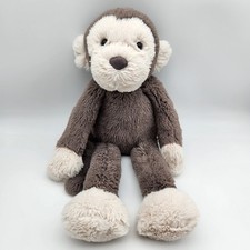 Jellycat Medium Brodie Monkey - 15" Snugglet Plush Retired VHTF NWOT