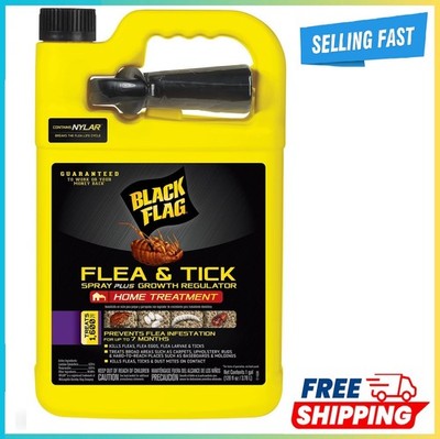 Extreme Flea Killer Plus Growth Regulator RTU For Insects, 128 oz, 1-gal Black..