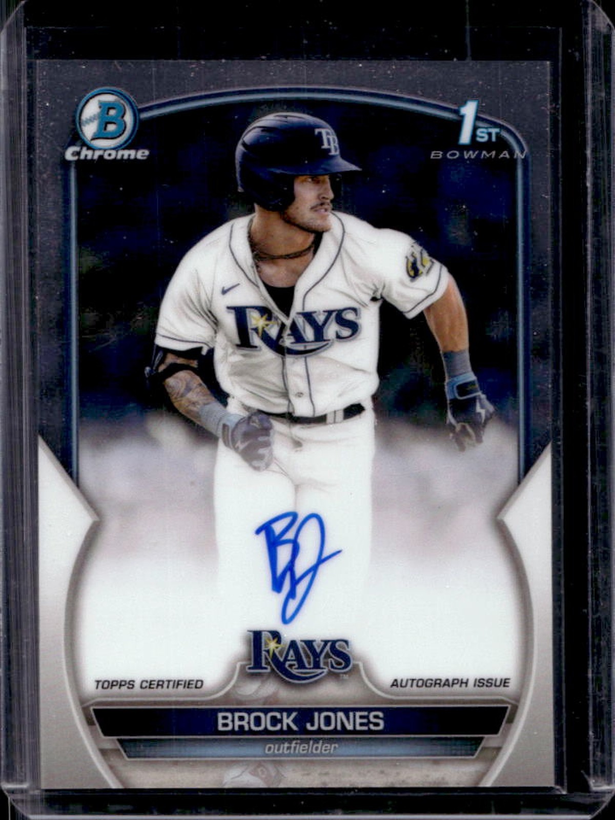 2023 Bowman Brock Jones Chrome Auto 1st #CPA-BJ Rays