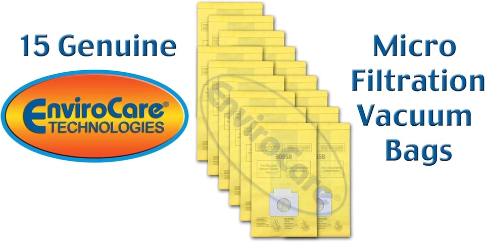 Envirocare Replacement Vacuum Bags Compatible with Kenmore 15 Bags, White  - Image 3 of 4