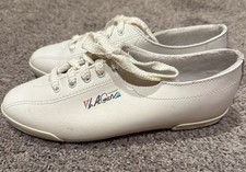 Vtg 80’s Original LA Gear Shoes Womens 6.5 Aerobic Exercise White Leather Upper