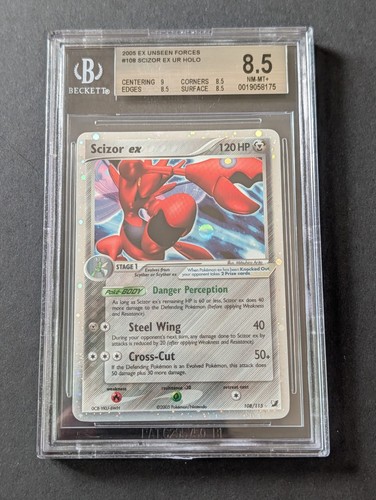 Scizor ex graded BGS 8.5 for sale on eBay