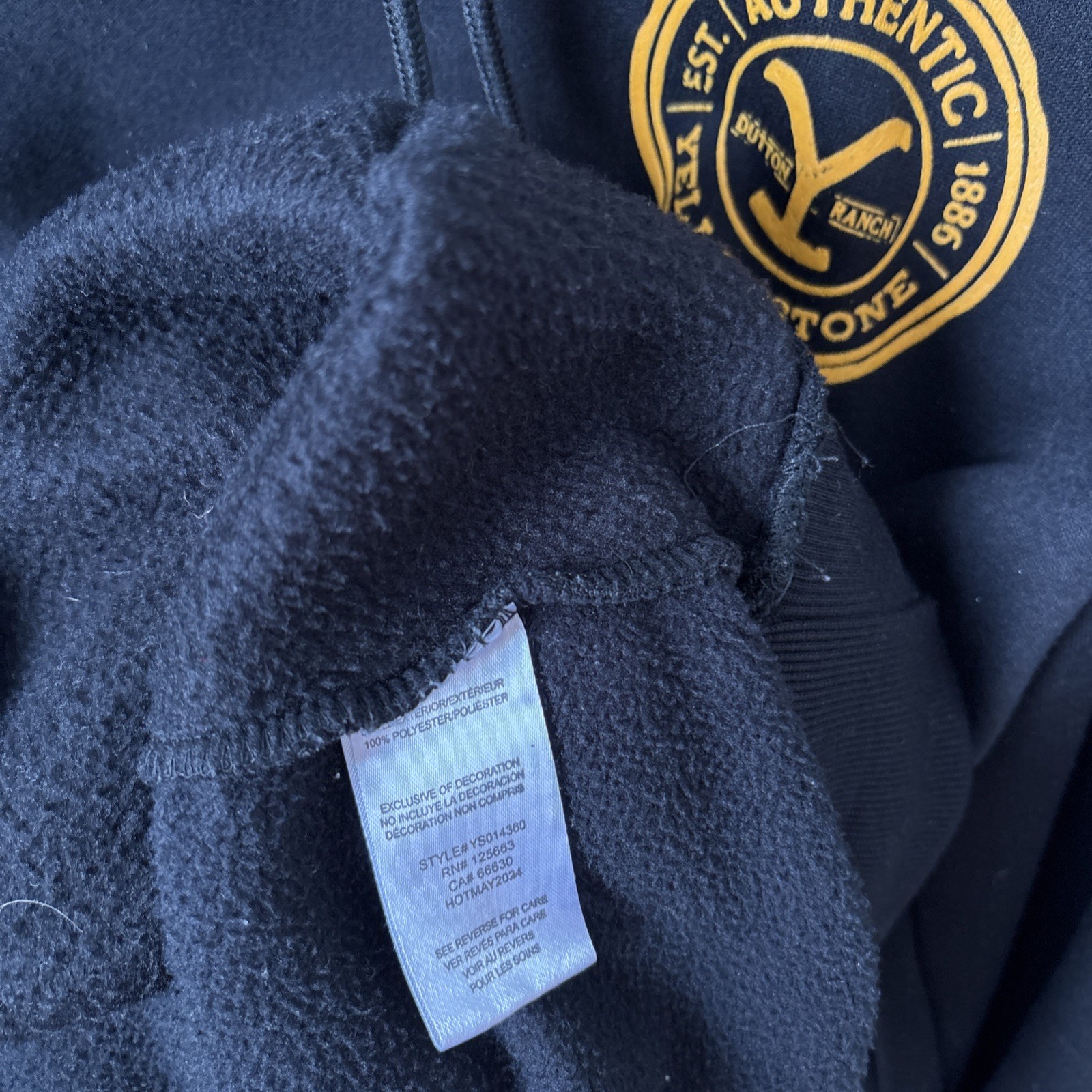 Yellowstone Dutton ranch 1886 pullover unisex med… - image 9