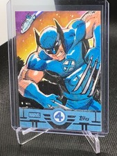 2026 Topps Finest Fantastic Four Wolverine 1/1 Sketch Auto Allen Ser