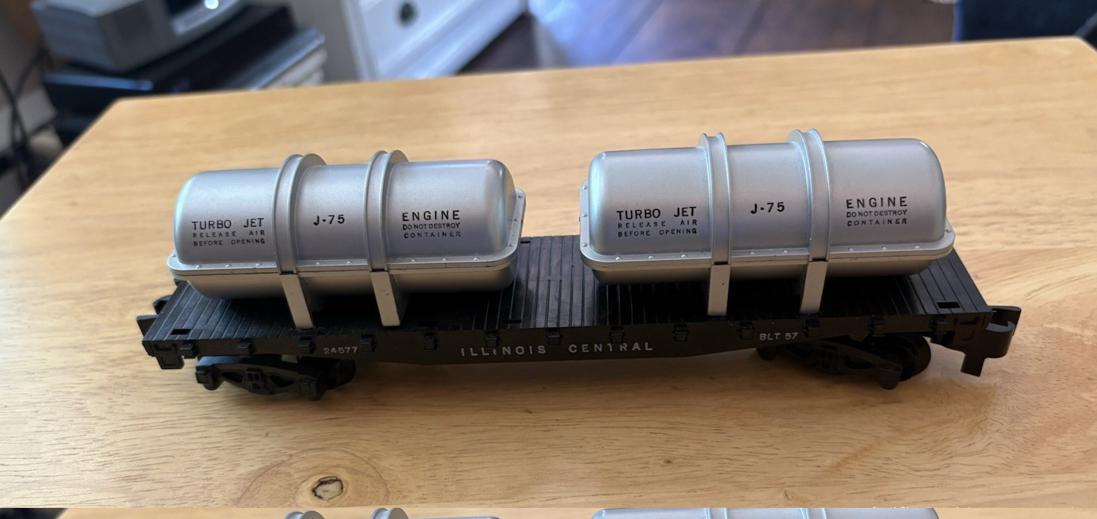 American Flyer 24577 S Gauge Jet Engine Transport with Original Box