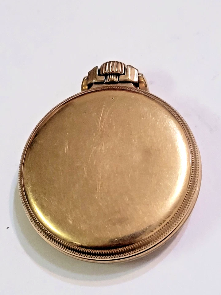 Vintage 1923 Illinois Bunn Special RR Pocket Watch 16s 21 Jewels Gold Filled - Image 3 of 4