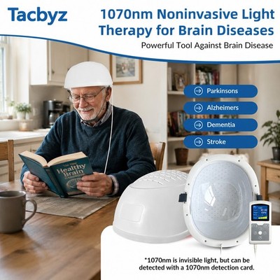Parkinson PTSD Physical Rehabilitation Treatment 1070nm NIR Light Therapy Helmet