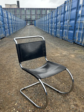 Mies van der Rohe MR10 Cantilever Leather Chair Bauhaus Vintage FREE DELIVERY 🚚