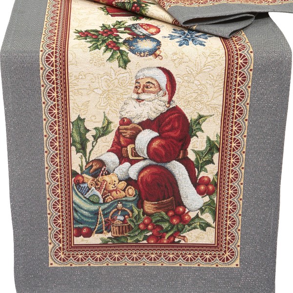 TischläUfer Weihnachten Gobelin Tischdecke TischwäSche 45X140 Weihnachtsromantik-image