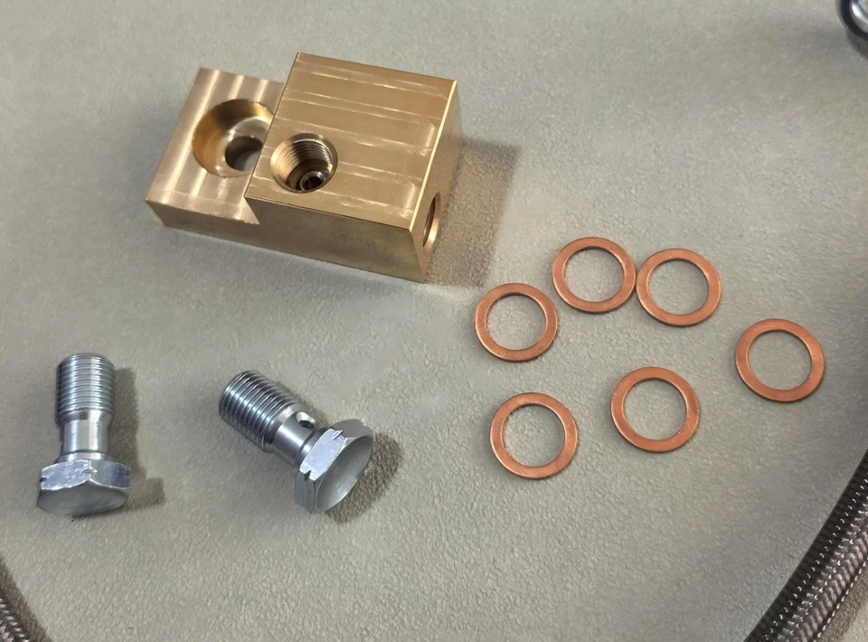 Líneas de freno traseras SS trenzadas forradas de PTFE para Mazda Miata 1990-2005 NA/NB Foto 2 de 2