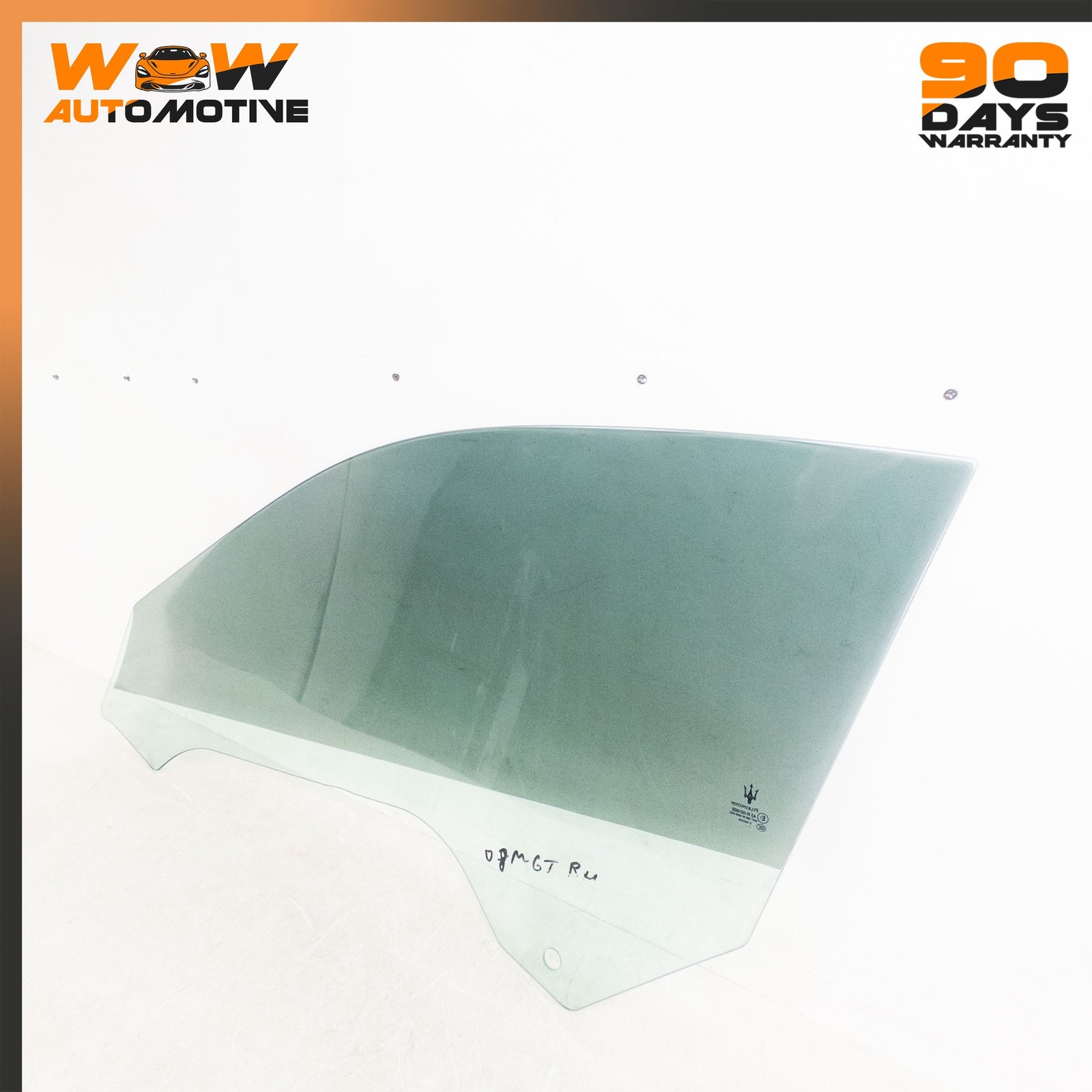 08-19 MASERATI GRANTURISMO FRONT RIGHT PASSENGER SIDE DOOR GLASS WINDOW OEM