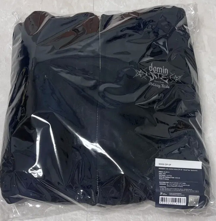 Stray Kids DominATE World tour 2025 Evil Skzoo Hood Zip-up Hoodie
