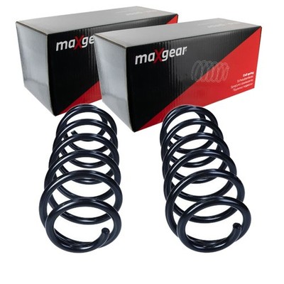 2X MAXGEAR FAHRWERKSFEDERN FEDERN HINTEN passend für FORD FIESTA
