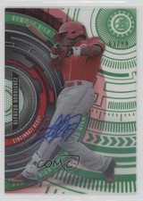 2017 Bowman High Tek Green Rainbow 63/99 Alfredo Rodriguez #BHT-ARO Auto i6j