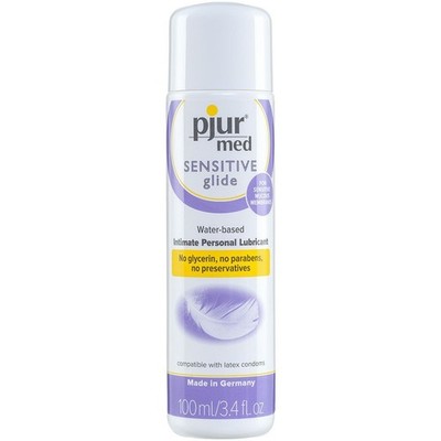 Pjur Med Sensitive Glide Water Based Personal Lubricant 3.4 fluid ounce, New