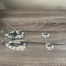 Strauss St Paul Minn Figure Vintage Ice Skate Blades Pair Size 10 1/4