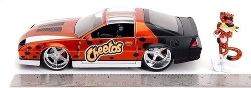 Jada Toys Cheetos 1:24 1985 Chevy Camaro Z28 Die-Cast Car & 2.75" Chester... - Picture 8 of 8