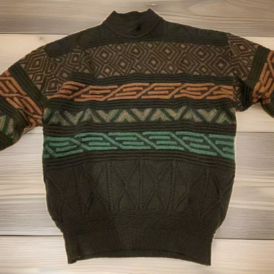 バレンシアガ BALENCIAGA ニット 80's 90s ビンテージ BALENCIAGA バレンシアガ 90s ビンテージ デザインニット セーター