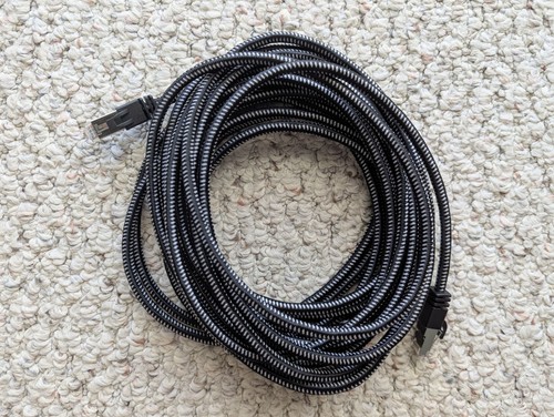 Ethernet Cable 25 ft, Nylon Braid CAT 7 Internet Cable RJ45 Amazon Basics - 第 1/3 張圖片