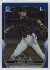 2023 Bowman Draft Chrome Blue Refractor 20/150 Andrew Lindsey #BDC-18 ia4
