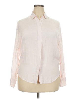 IRO Women Ivory Long Sleeve Blouse 19