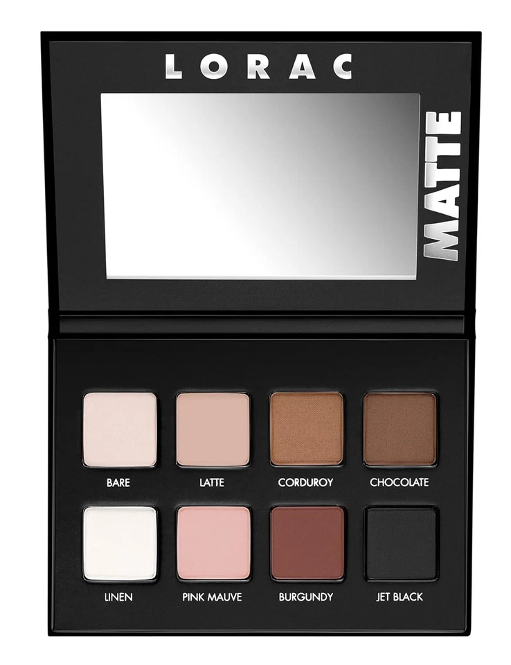 LORAC PRO Matte & Shimmer Eyeshadow Palette, Metallic High Pigmented, Mirror Com - Image 4 of 4
