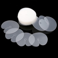 Heat Shield Guards for Hair Extension, 25 Pcs Circular K Tips Hair Extensions...