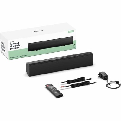 kleine Soundbar für TV, Fernbedienung,Camping,schwarz, Majority Bowfell, WIE NEU