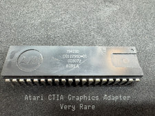 (1PC) Atari CO12295D *RARE* CTIA Graphics Ada...