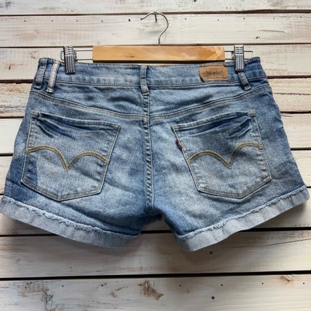 Levi's Genuinely Crafted Patchwork Distressed Y2K… - image 4