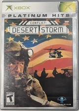 Conflict Desert Storm PH Original Microsoft Xbox Cib Tested and Working