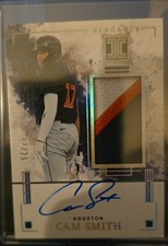 2025 Panini Impeccable - Elégance Jersey Autographs Cam Smith #EJA-CS Holo /25
