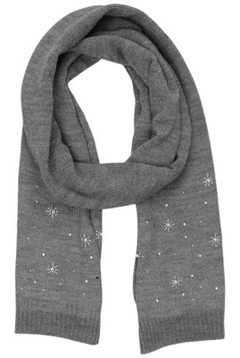 More & More Schal Damen Tuch Strickschal Loop Grau #krwc5rb
