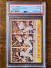1962 Topps Mickey Mantle The Switch Hitter Connects PSA 4 with Free Shipping