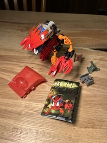 Lego Bionicles Lot If 3 (8563, 8564, 8565)  With Containers