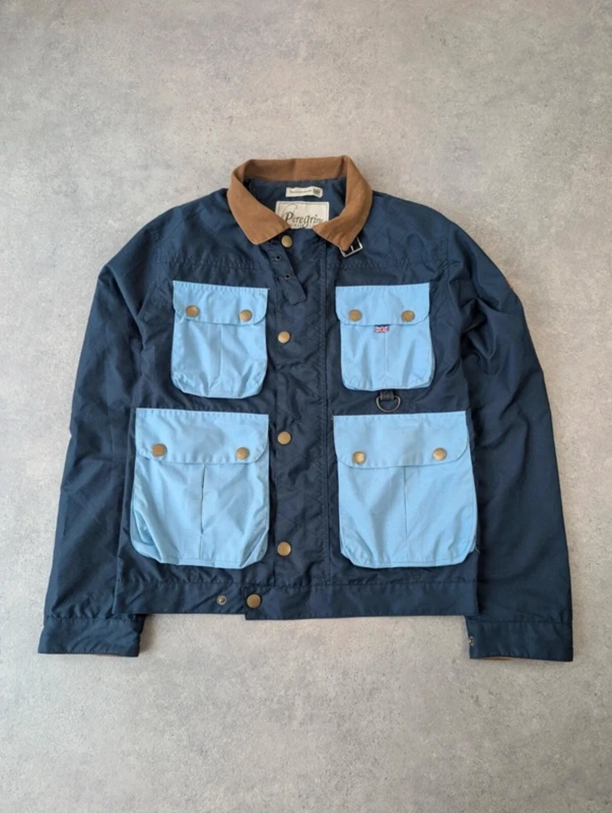 Peregrine Utility Jacket Men’s Small Made In England Fishing Outdoor Wax Style